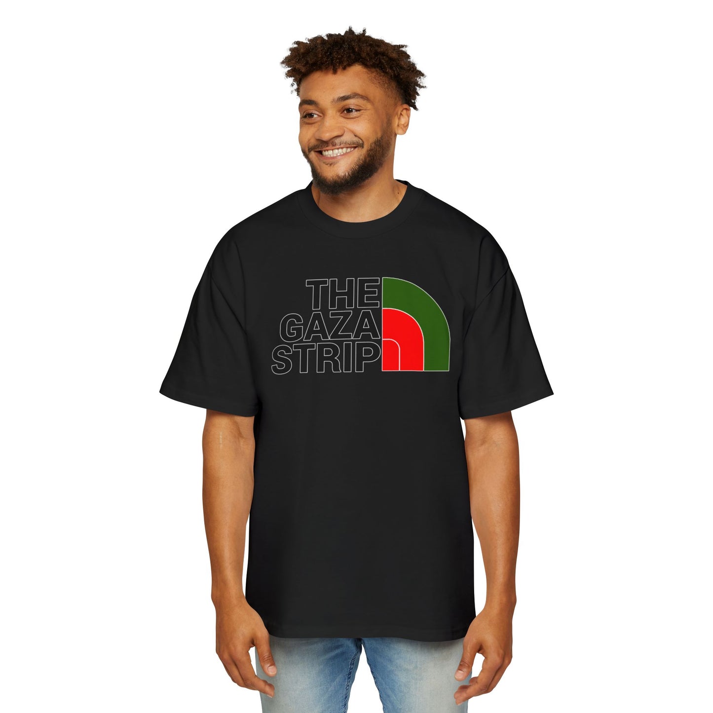 The Gaza Strip Extra Heavy Oversized Tee