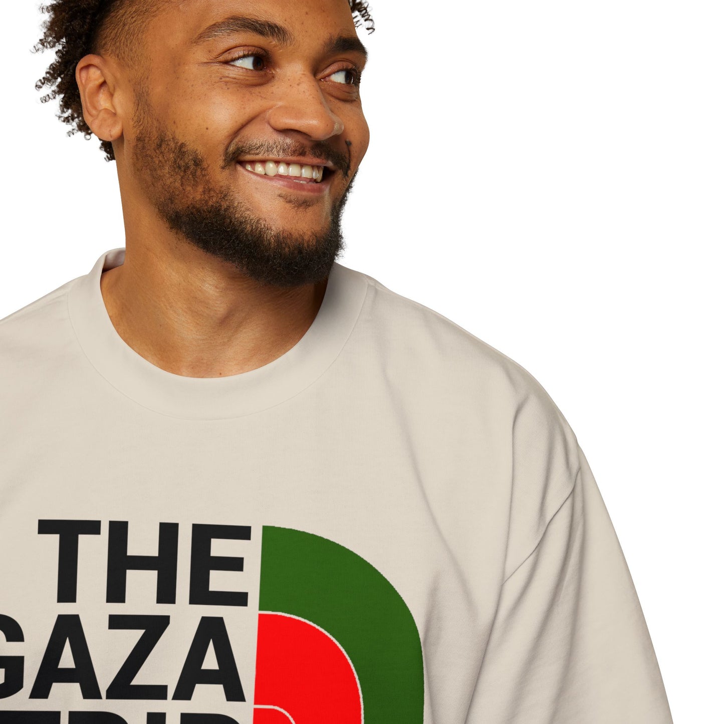 The Gaza Strip Extra Heavy Oversized Tee