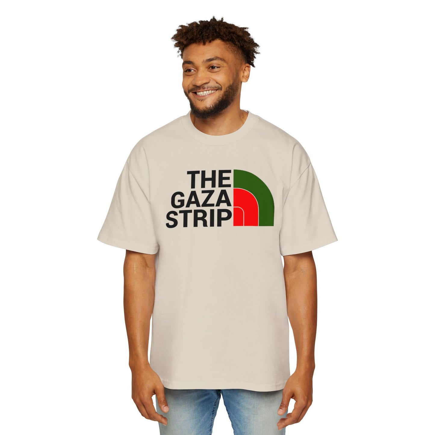 The Gaza Strip Extra Heavy Oversized Tee