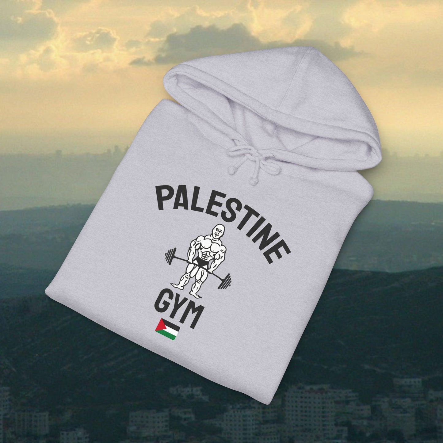 Palestine Gym Heavyweight Hoodie