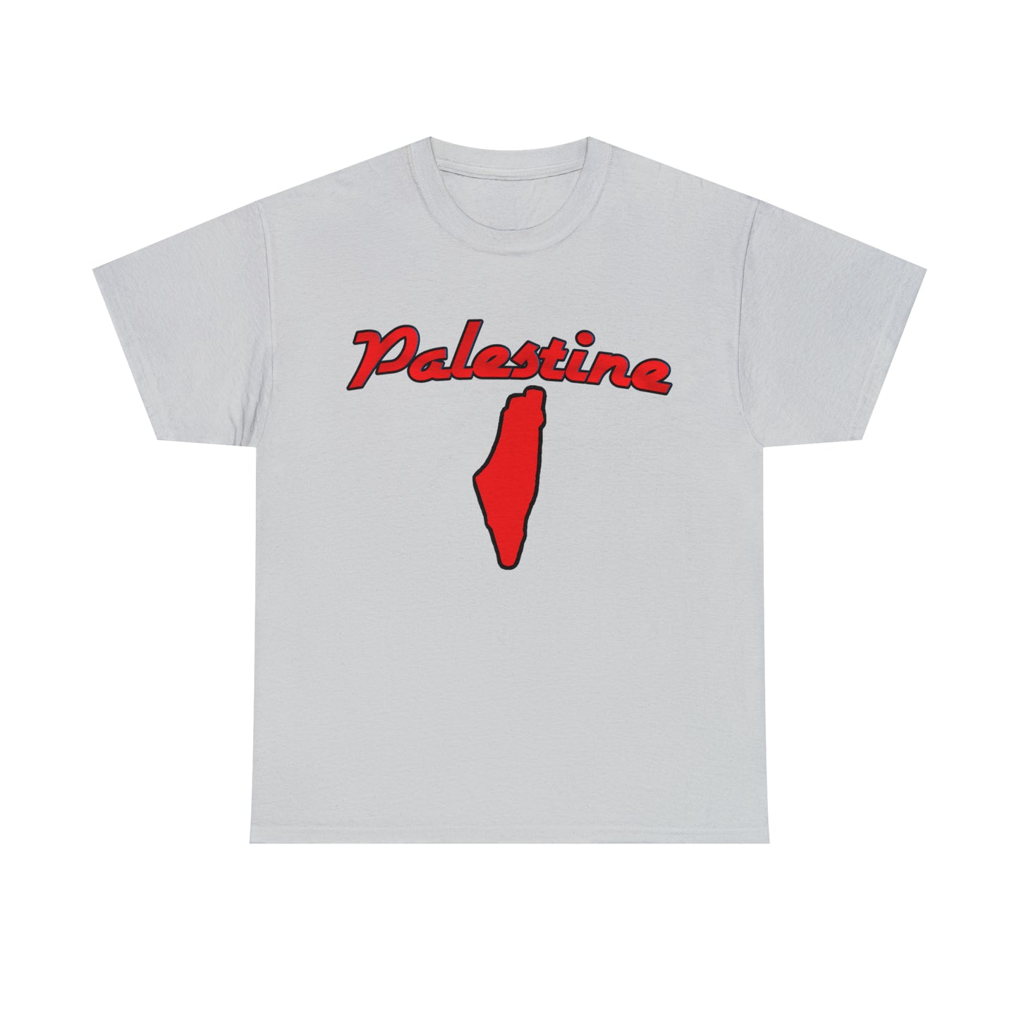 Palestine Map T Shirt
