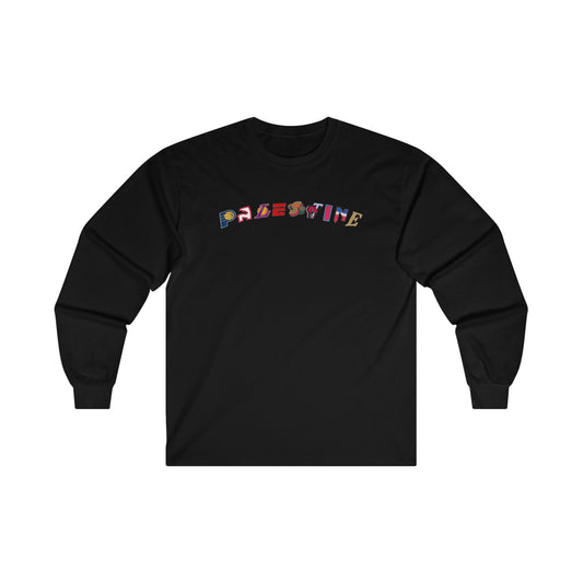 The Palestine "NBA" Long Sleeve T