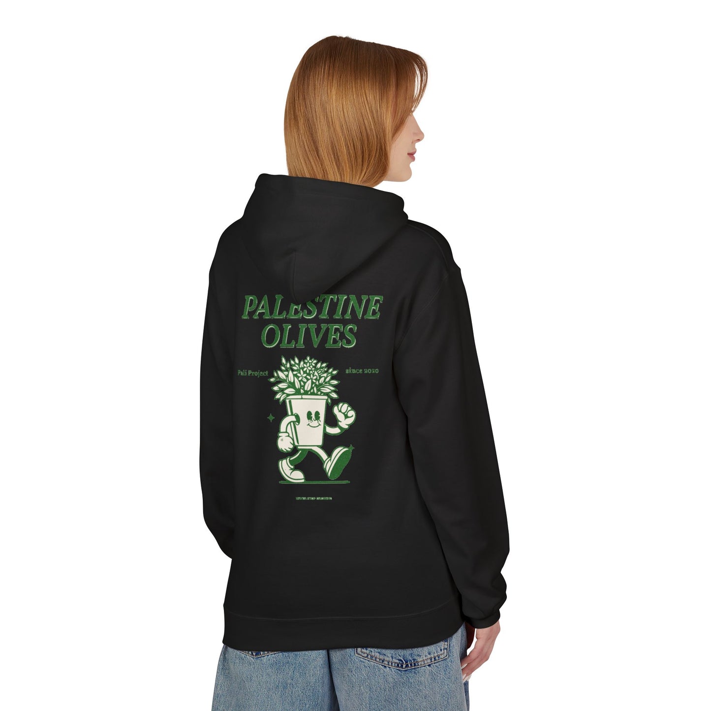 Palestine Olives Hoodie - Unisex Fleece