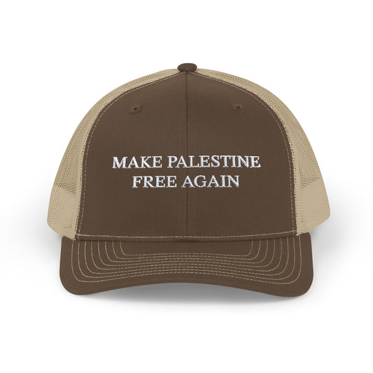 Make Palestine Free Again Trucker Hat