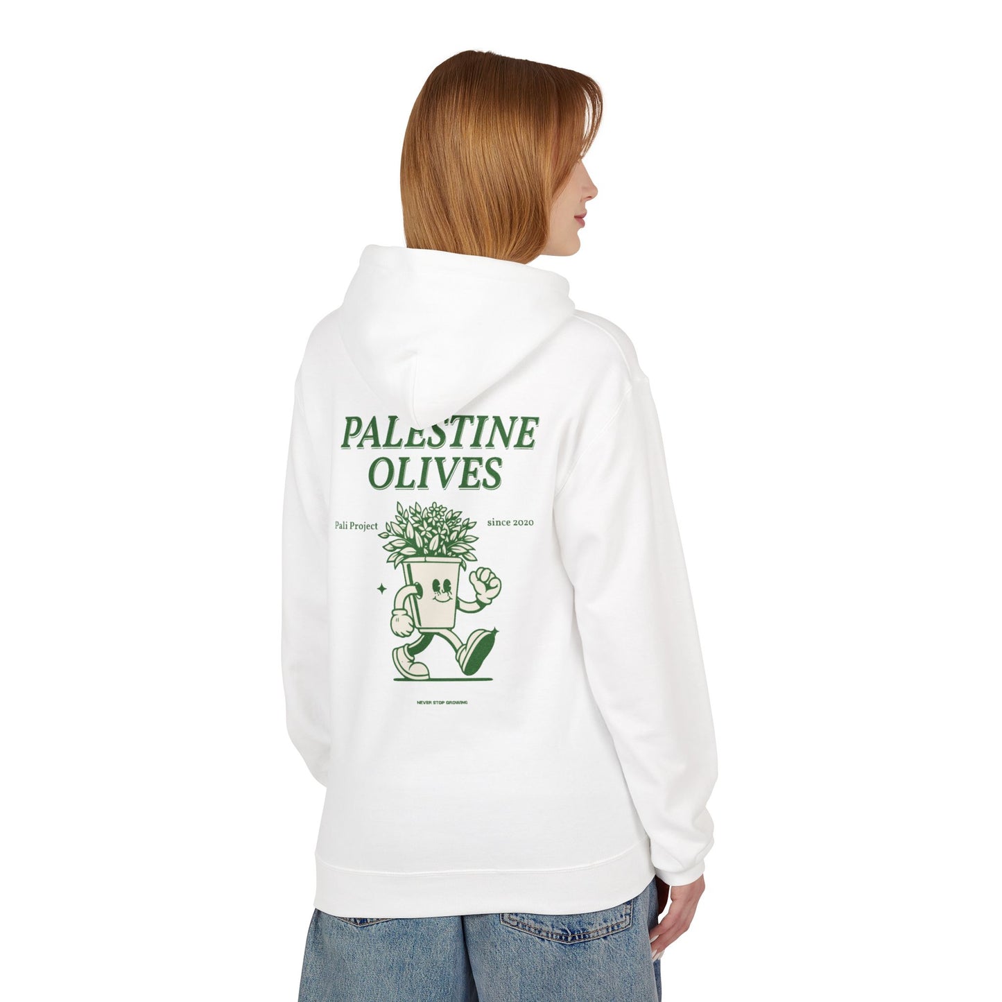 Palestine Olives Hoodie - Unisex Fleece