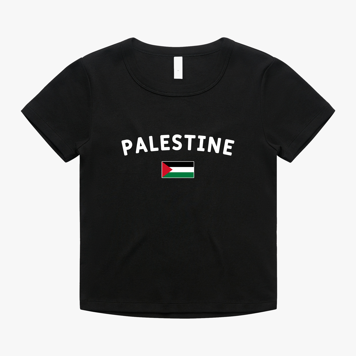 Palestine Women's "Baby Tee"