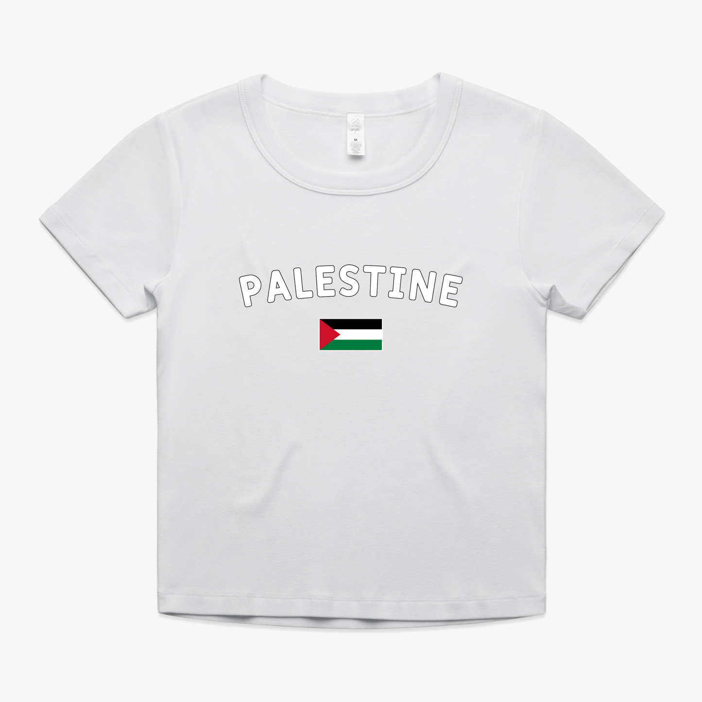 Palestine Women's "Baby Tee"