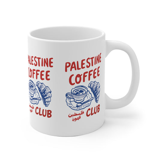 Ceramic Mug - Palestine Coffee Club Mug