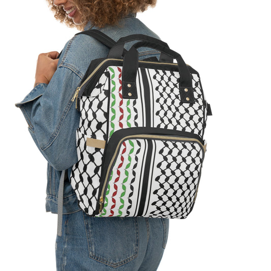 Palestine Keffiyeh Backpack