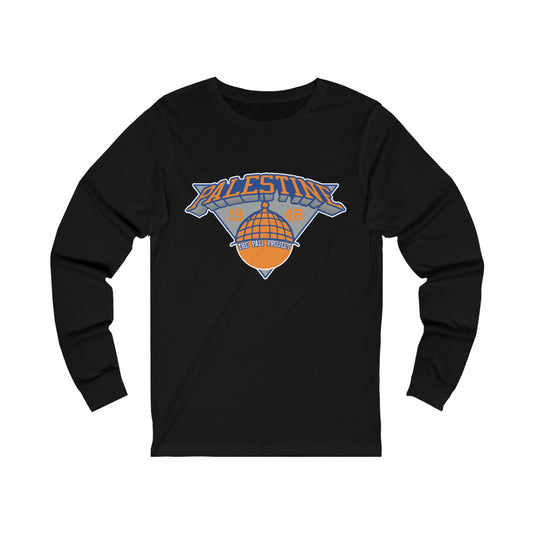 Palestine Knicks Long Sleeve T Shirt