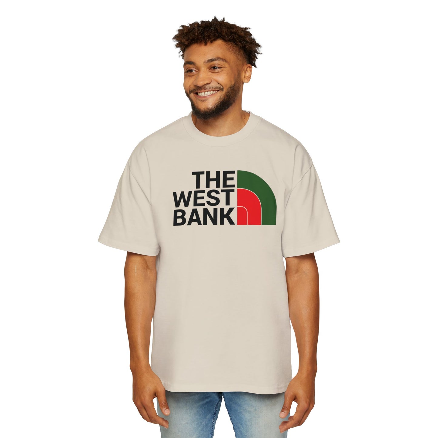 The West Bank  Extra Heavy Oversized Tee