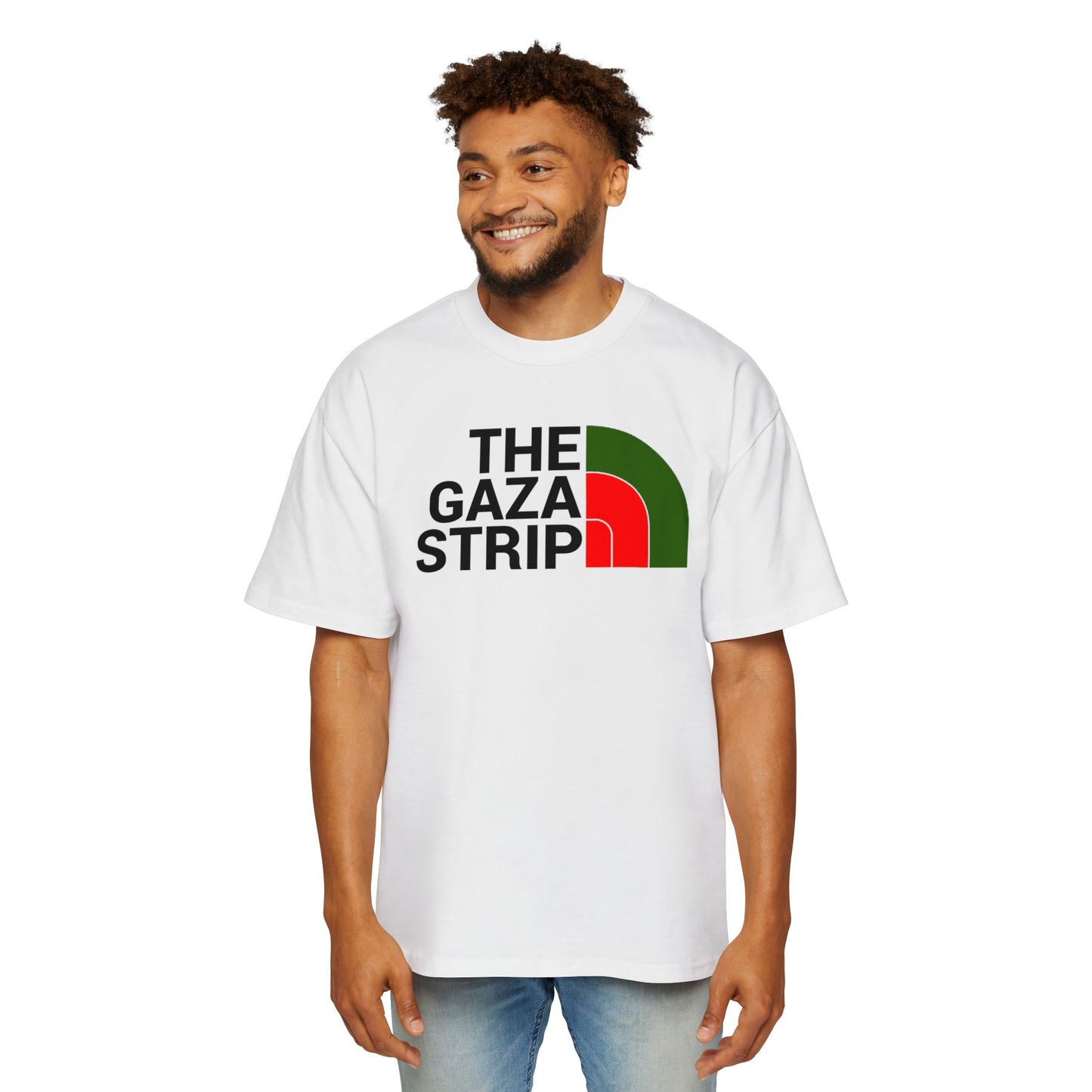 The Gaza Strip Extra Heavy Oversized Tee