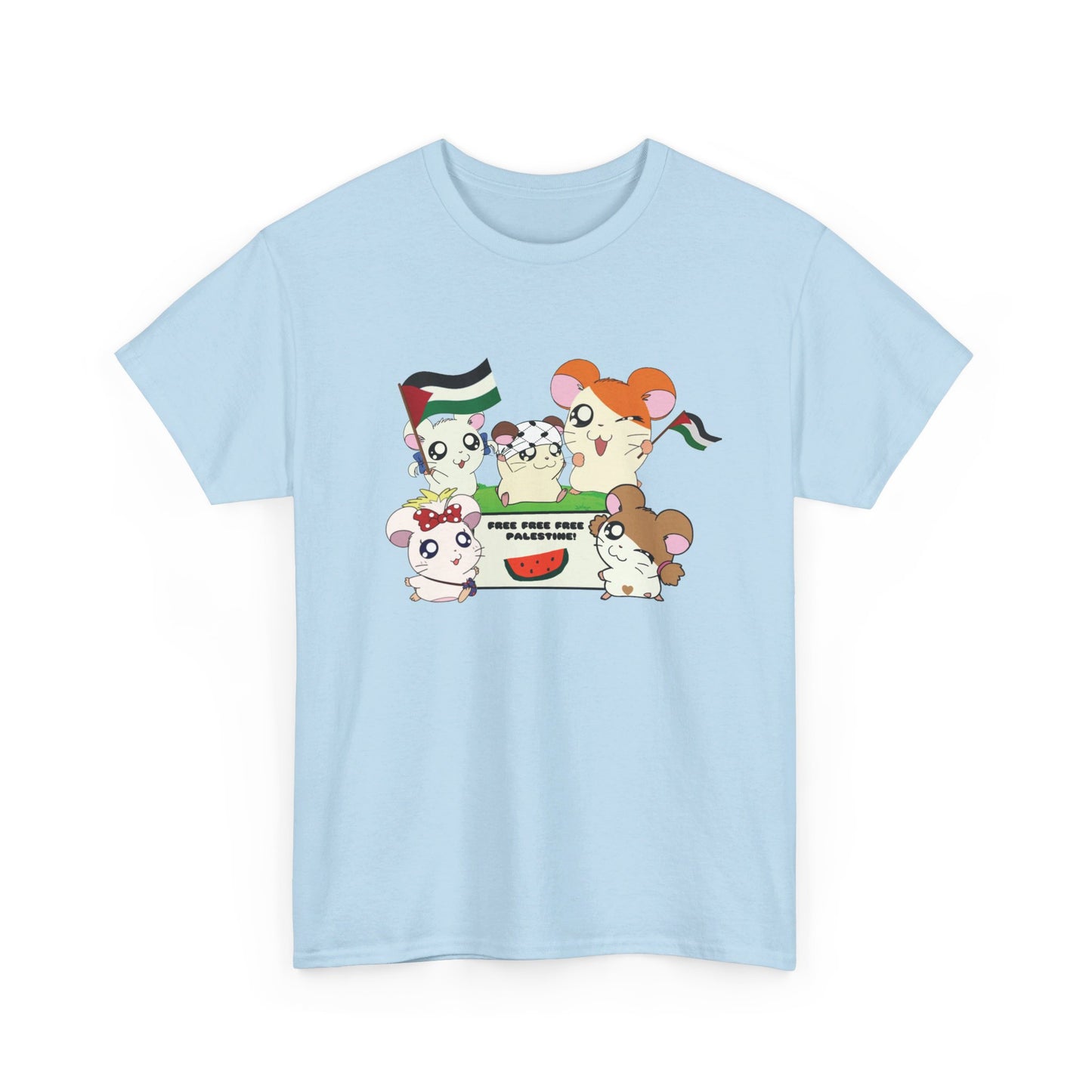 Free Free Free Palestine T Shirt