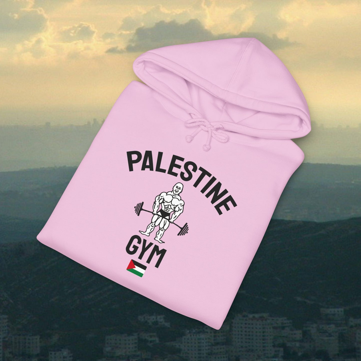Palestine Gym Heavyweight Hoodie