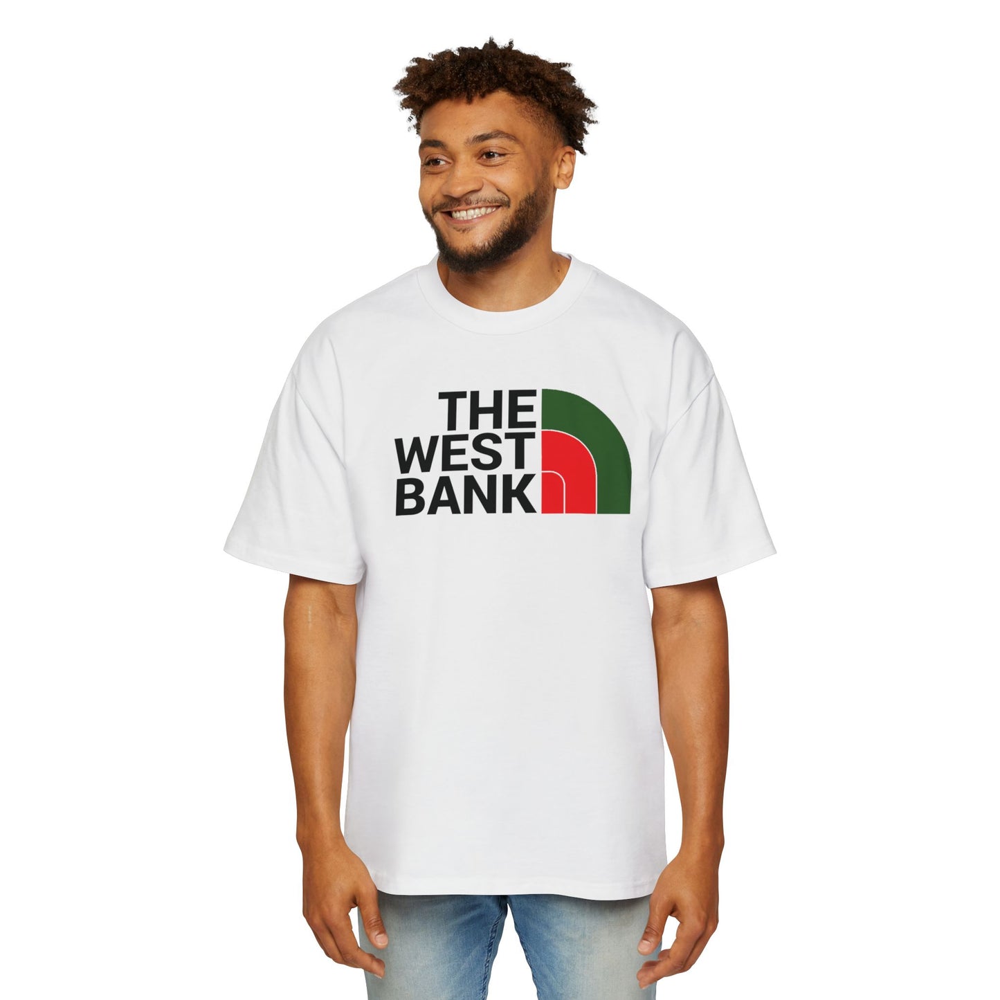 The West Bank  Extra Heavy Oversized Tee