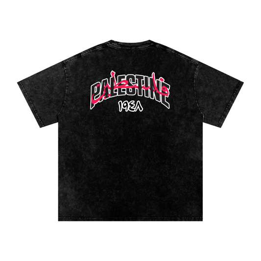 Palestine 1948 Oversized Washed T